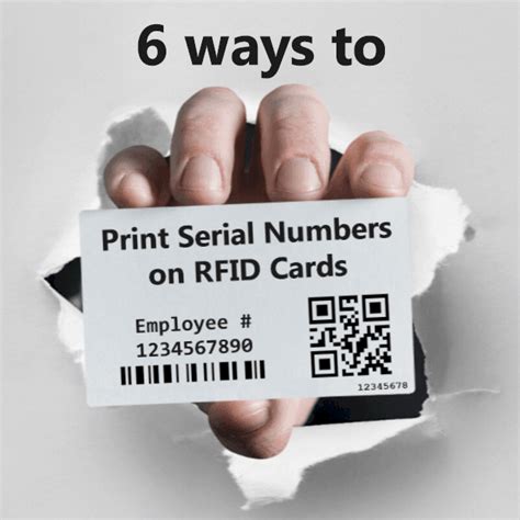 rfid serial number system